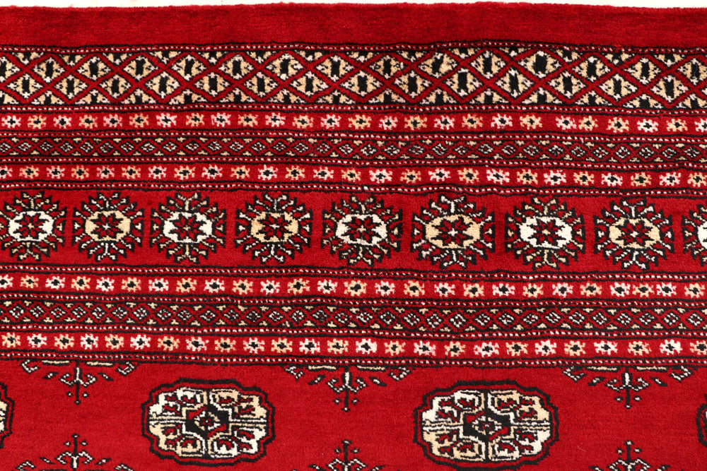 Firebrick Bokhara 6' 10 x 8' 3 - No. 59721 - ALRUG Rug Store