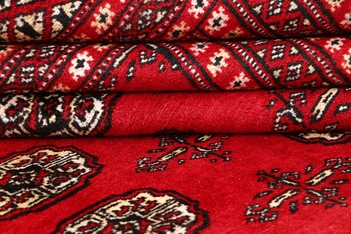 Firebrick Bokhara 6' 10 x 8' 3 - No. 59721 - ALRUG Rug Store