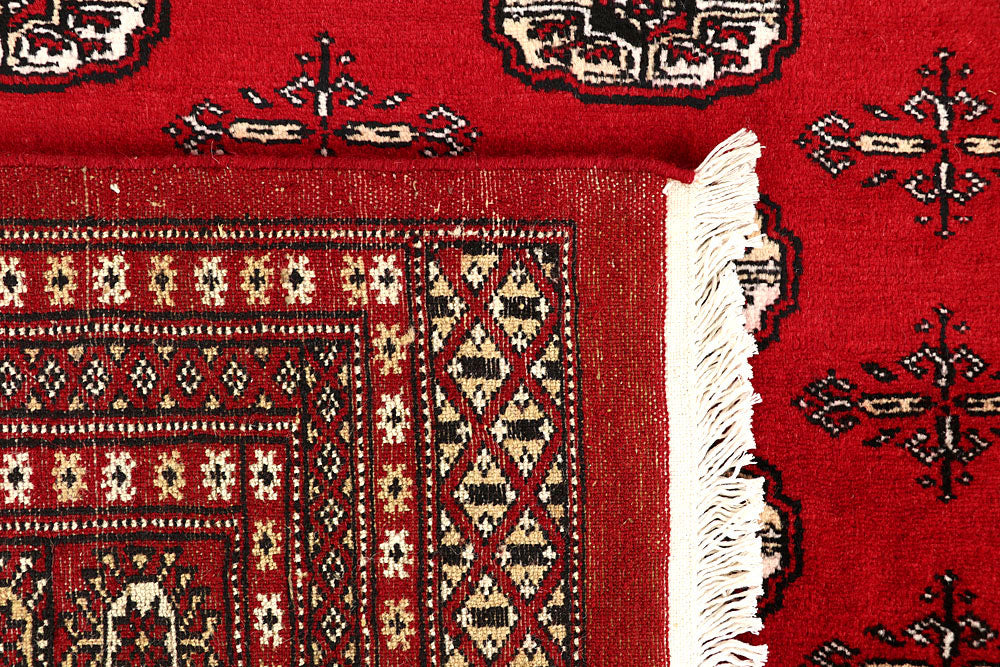 Firebrick Bokhara 6' 10 x 8' 3 - No. 59721 - ALRUG Rug Store