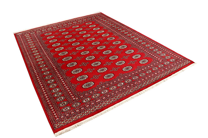 Red Bokhara 6' 6 x 8' 4 - No. 59722 - ALRUG Rug Store