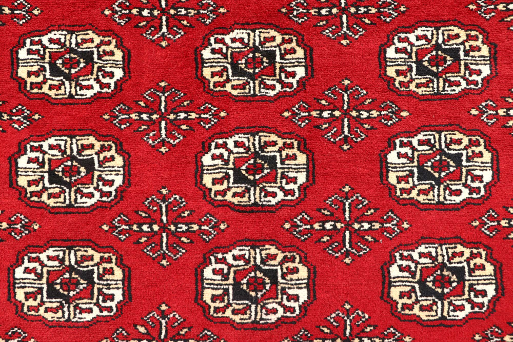 Firebrick Bokhara 6' 7 x 8' 5 - No. 59723 - ALRUG Rug Store