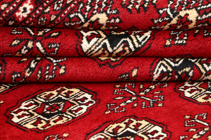 Firebrick Bokhara 6' 7 x 8' 5 - No. 59723 - ALRUG Rug Store