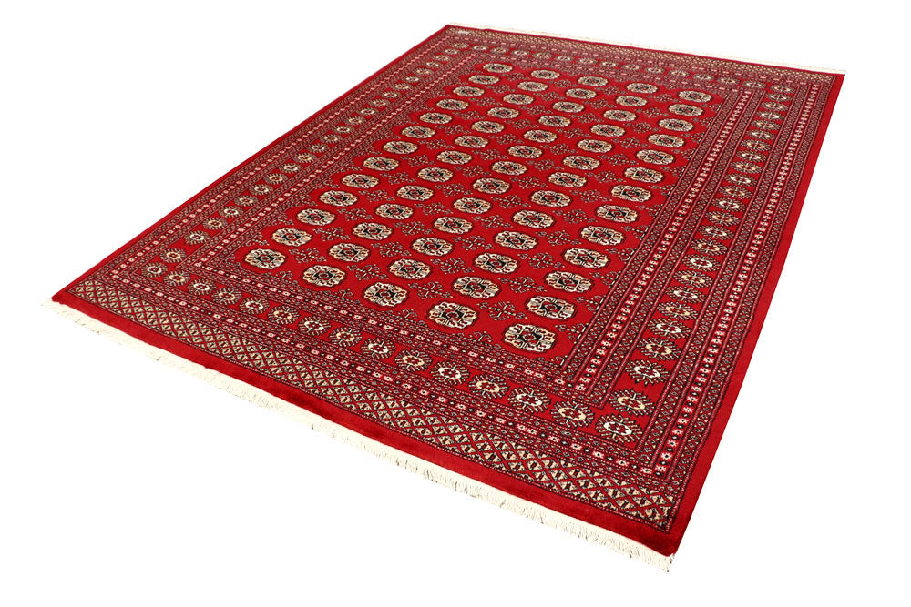 Firebrick Bokhara 6' 7 x 8' 5 - No. 59723 - ALRUG Rug Store