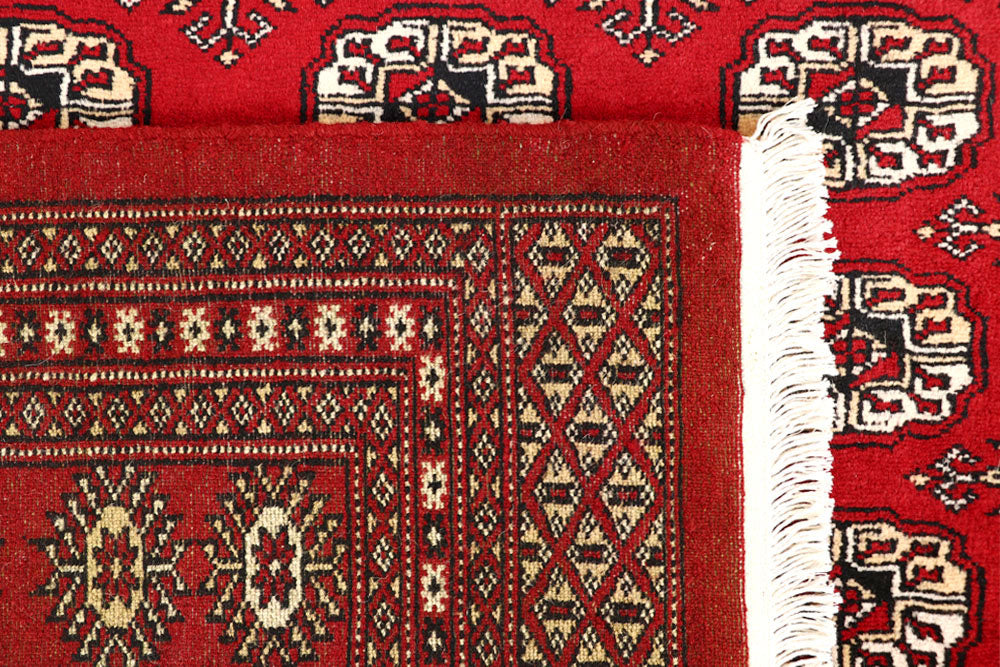 Firebrick Bokhara 6' 7 x 8' 5 - No. 59723 - ALRUG Rug Store
