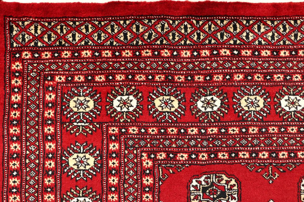 Firebrick Bokhara 6' 6 x 8' 6 - No. 59724 - ALRUG Rug Store