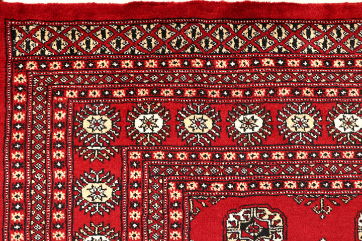 Firebrick Bokhara 6' 6 x 8' 6 - No. 59724 - ALRUG Rug Store