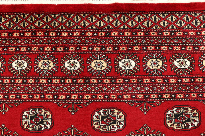 Firebrick Bokhara 6' 6 x 8' 6 - No. 59724 - ALRUG Rug Store