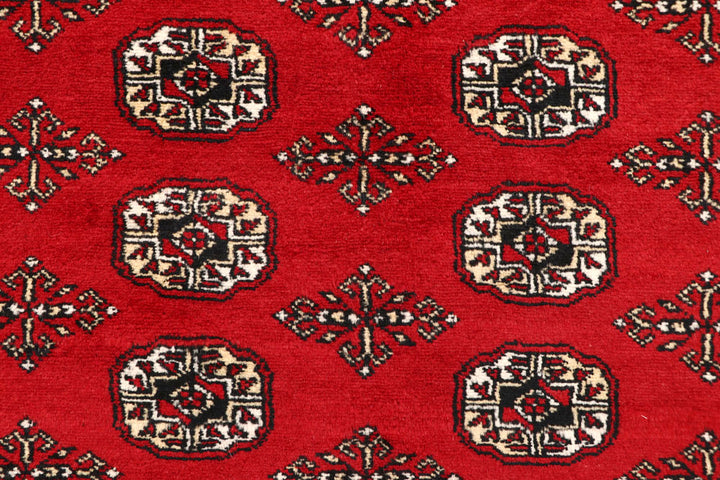 Firebrick Bokhara 6' 6 x 8' 6 - No. 59724 - ALRUG Rug Store