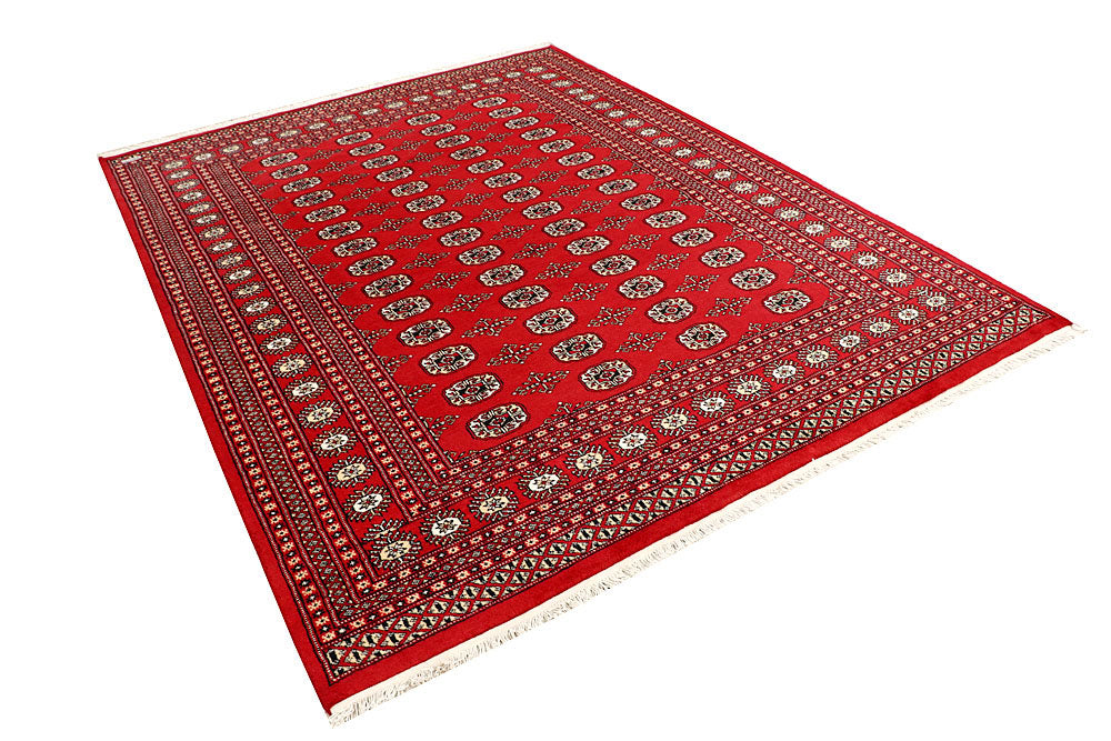 Firebrick Bokhara 6' 6 x 8' 6 - No. 59724 - ALRUG Rug Store