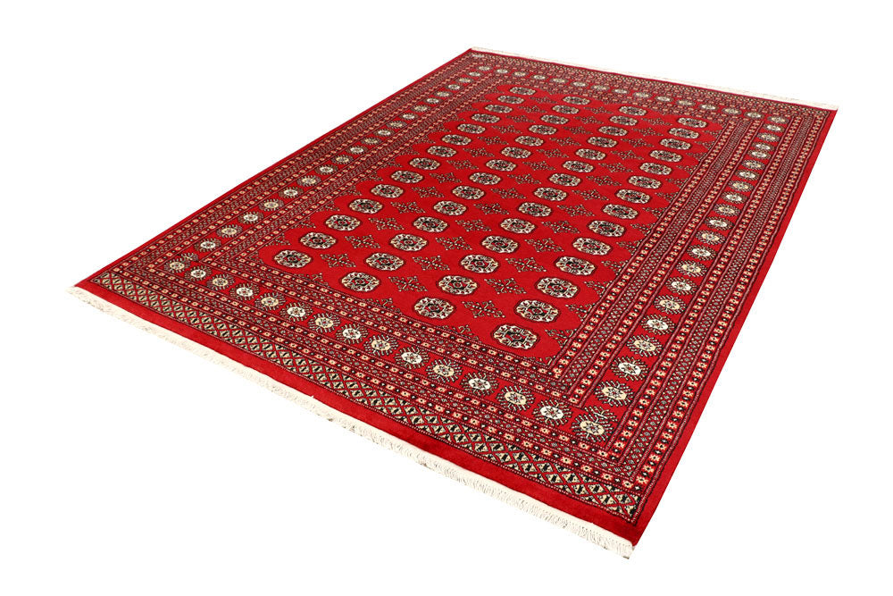 Firebrick Bokhara 6' 6 x 8' 6 - No. 59724 - ALRUG Rug Store