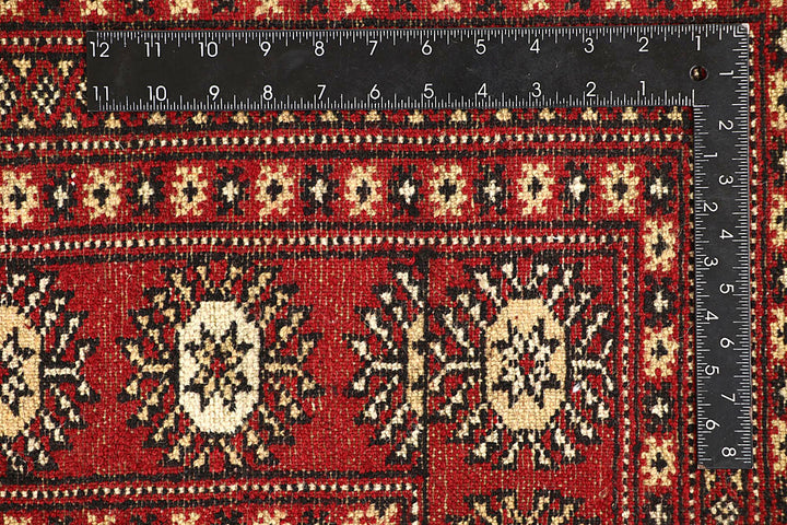 Firebrick Bokhara 6' 6 x 8' 6 - No. 59724 - ALRUG Rug Store
