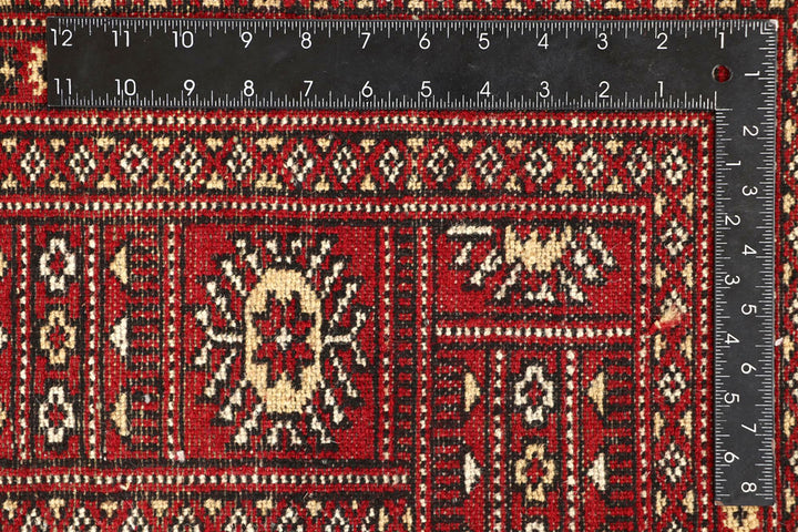 Firebrick Bokhara 6' 6 x 8' - No. 59725 - ALRUG Rug Store