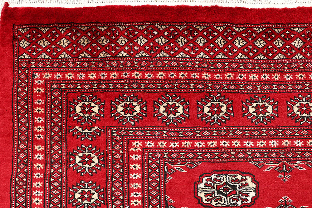 Firebrick Bokhara 6' 4 x 8' 6 - No. 59726 - ALRUG Rug Store