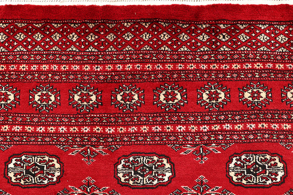 Firebrick Bokhara 6' 4 x 8' 6 - No. 59726 - ALRUG Rug Store