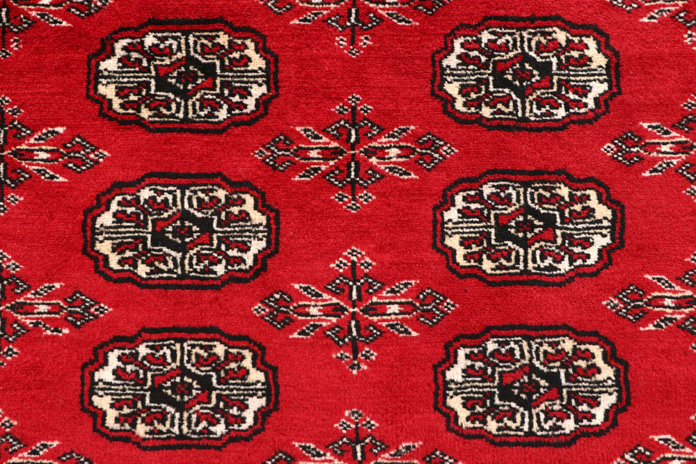 Firebrick Bokhara 6' 4 x 8' 6 - No. 59726 - ALRUG Rug Store