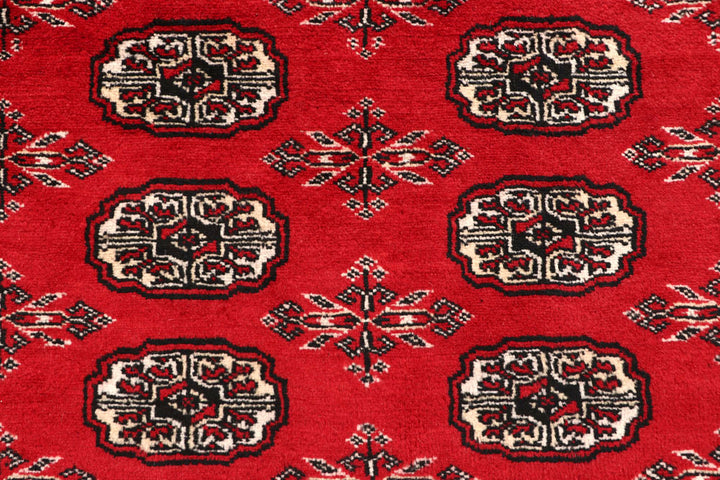 Firebrick Bokhara 6' 4 x 8' 6 - No. 59726 - ALRUG Rug Store