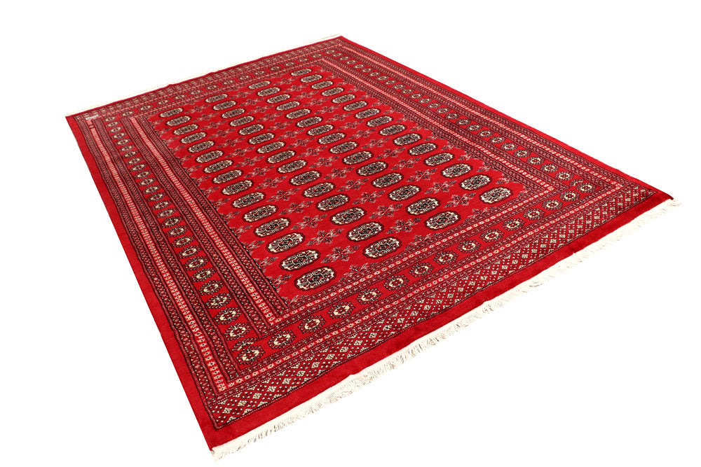 Firebrick Bokhara 6' 4 x 8' 6 - No. 59726 - ALRUG Rug Store