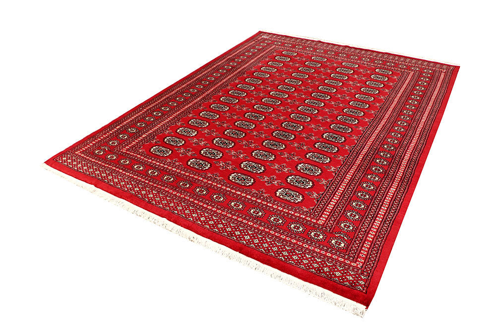 Firebrick Bokhara 6' 4 x 8' 6 - No. 59726 - ALRUG Rug Store