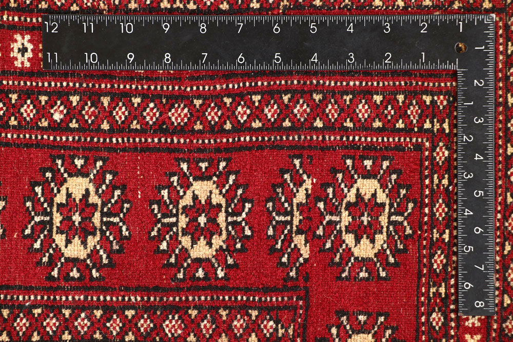 Firebrick Bokhara 6' 4 x 8' 6 - No. 59726 - ALRUG Rug Store