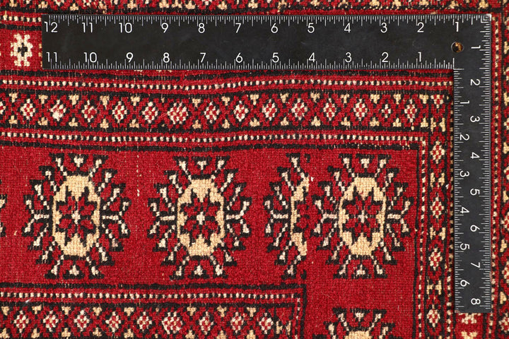 Firebrick Bokhara 6' 4 x 8' 6 - No. 59726 - ALRUG Rug Store