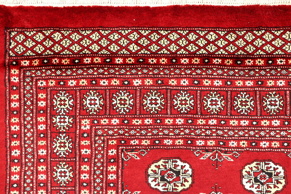 Firebrick Bokhara 6' 6 x 8' 10 - No. 59727 - ALRUG Rug Store