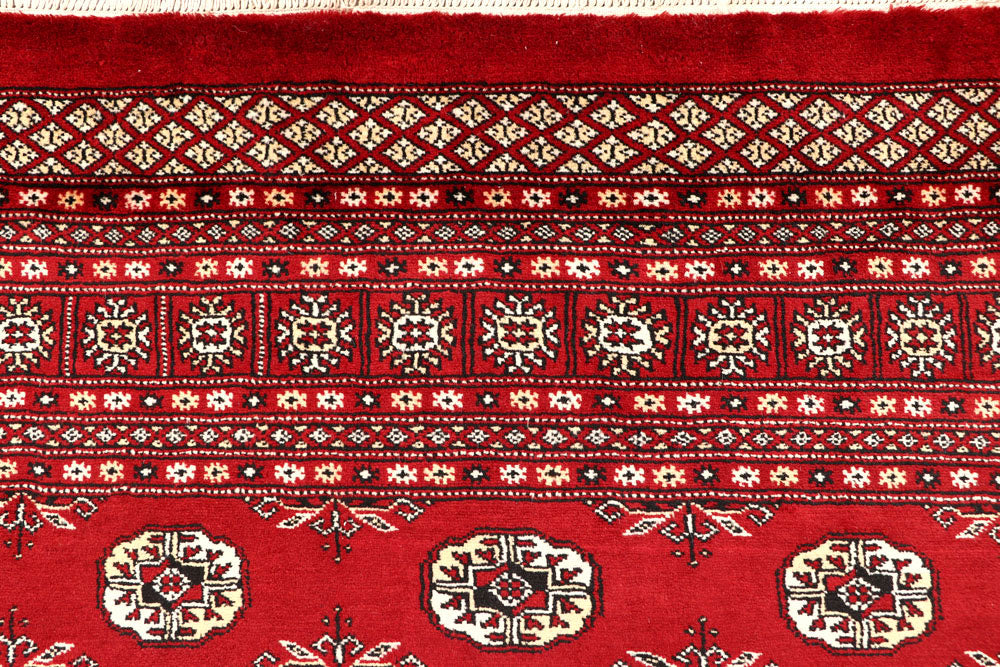 Firebrick Bokhara 6' 6 x 8' 10 - No. 59727 - ALRUG Rug Store