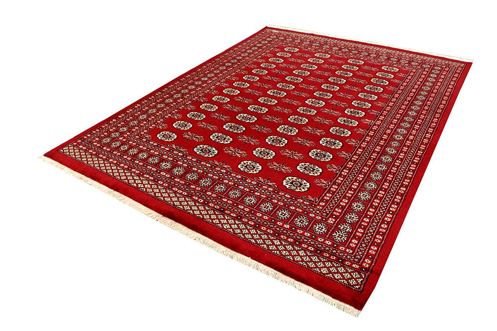Firebrick Bokhara 6' 6 x 8' 10 - No. 59727 - ALRUG Rug Store