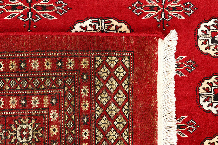 Firebrick Bokhara 6' 6 x 8' 10 - No. 59727 - ALRUG Rug Store