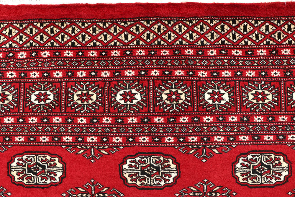 Firebrick Bokhara 6' 8 x 8' 6 - No. 59729 - ALRUG Rug Store
