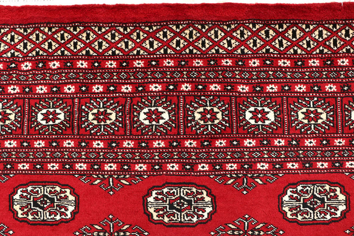 Firebrick Bokhara 6' 8 x 8' 6 - No. 59729 - ALRUG Rug Store