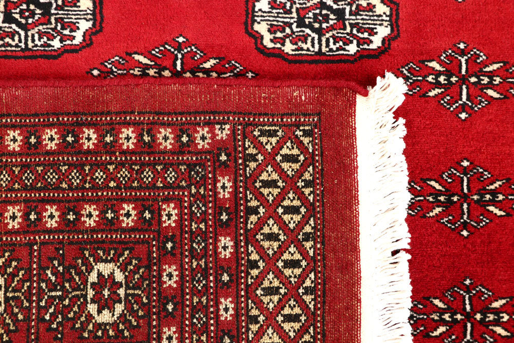 Firebrick Bokhara 6' 8 x 8' 6 - No. 59729 - ALRUG Rug Store