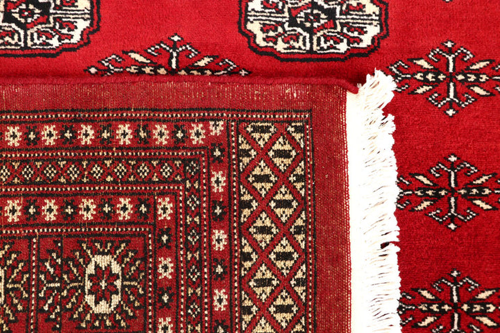 Firebrick Bokhara 6' 8 x 8' 6 - No. 59729 - ALRUG Rug Store