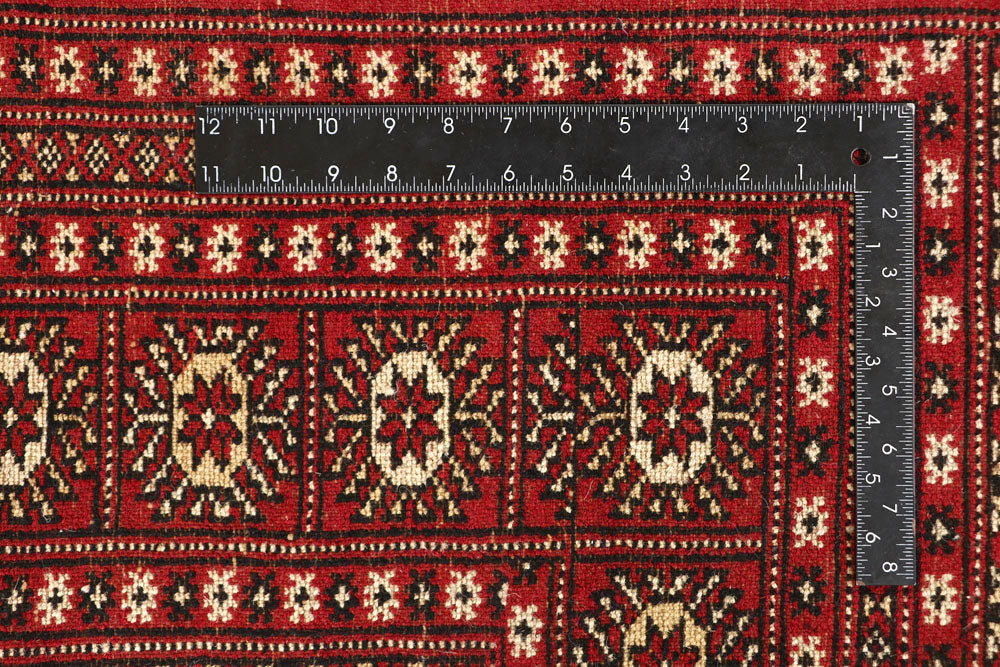 Firebrick Bokhara 6' 8 x 8' 6 - No. 59729 - ALRUG Rug Store