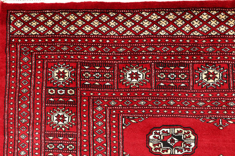 Firebrick Bokhara 6' 8 x 8' 9 - No. 59730 - ALRUG Rug Store