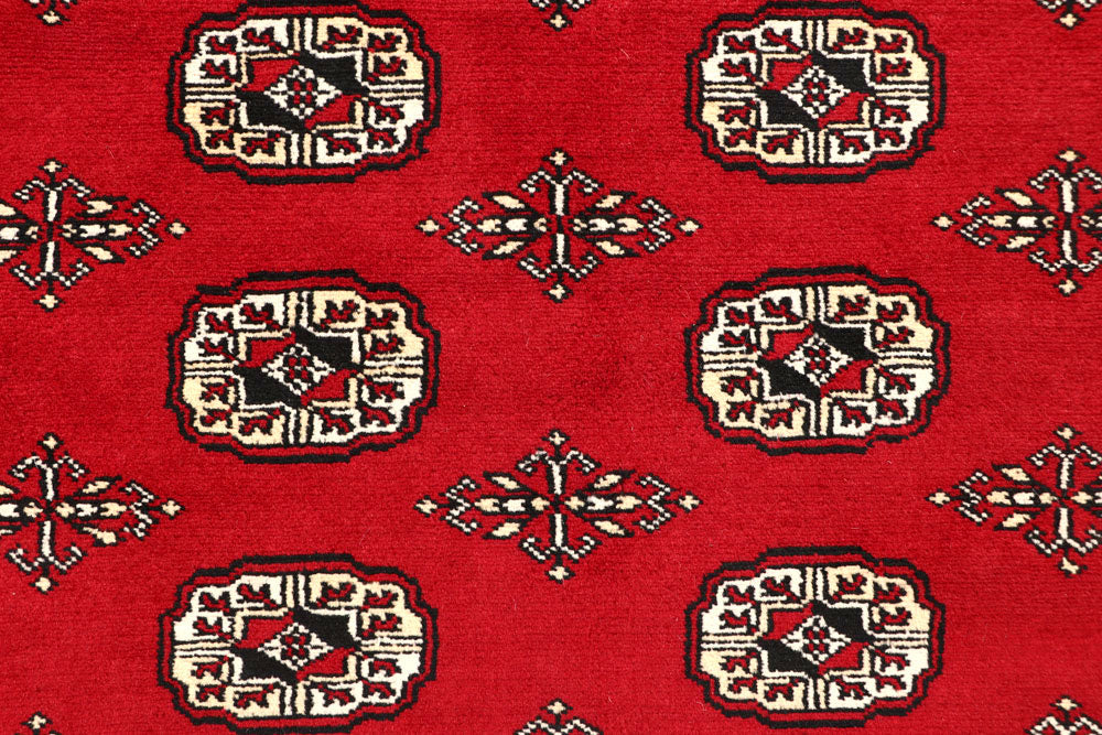 Firebrick Bokhara 6' 8 x 8' 9 - No. 59730 - ALRUG Rug Store