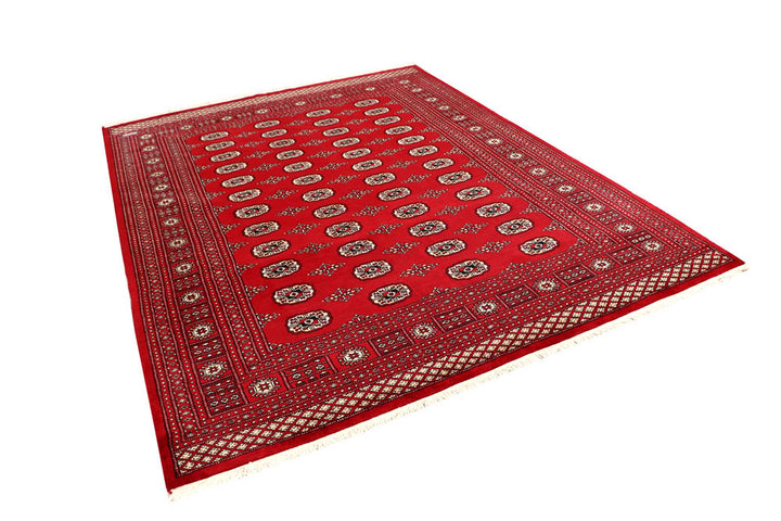 Firebrick Bokhara 6' 8 x 8' 9 - No. 59730 - ALRUG Rug Store