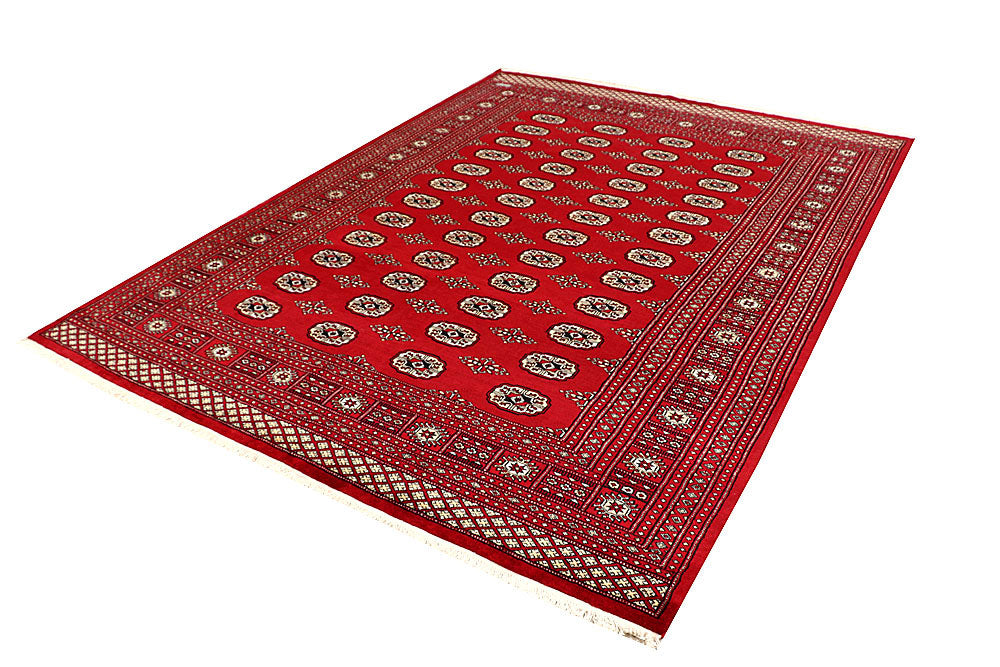 Firebrick Bokhara 6' 8 x 8' 9 - No. 59730 - ALRUG Rug Store