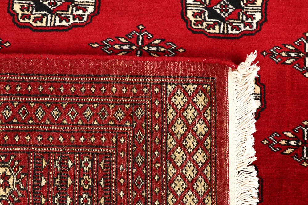 Firebrick Bokhara 6' 8 x 8' 9 - No. 59730 - ALRUG Rug Store