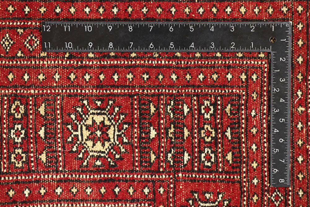 Firebrick Bokhara 6' 8 x 8' 9 - No. 59730 - ALRUG Rug Store