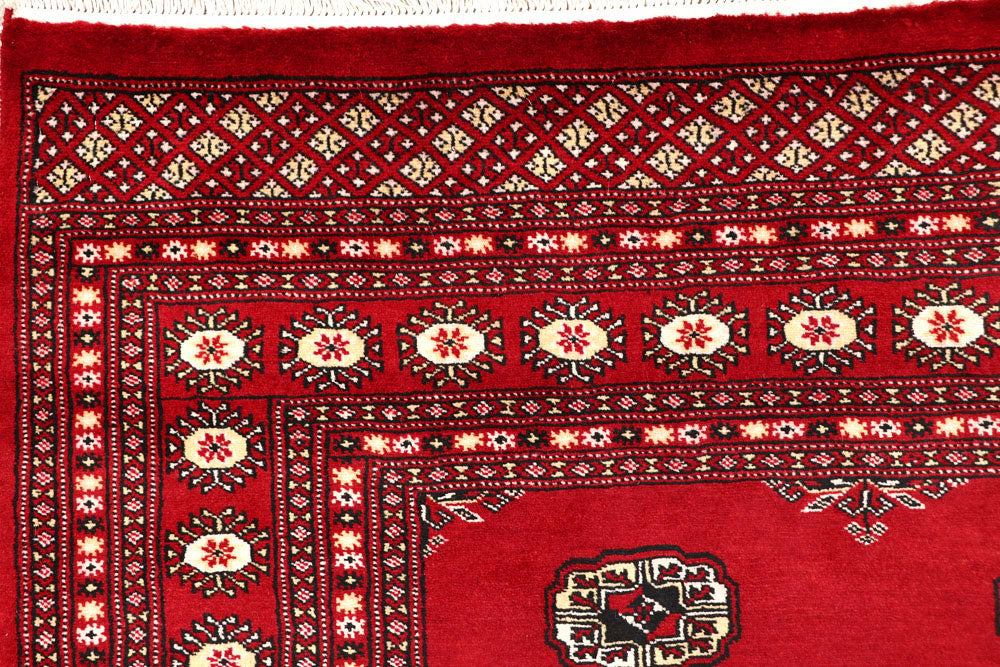 Firebrick Bokhara 6' 8 x 8' 10 - No. 59731 - ALRUG Rug Store