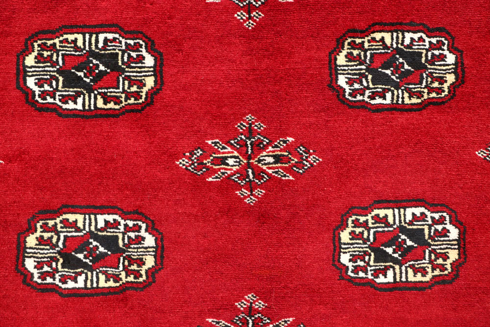 Firebrick Bokhara 6' 8 x 8' 10 - No. 59731 - ALRUG Rug Store
