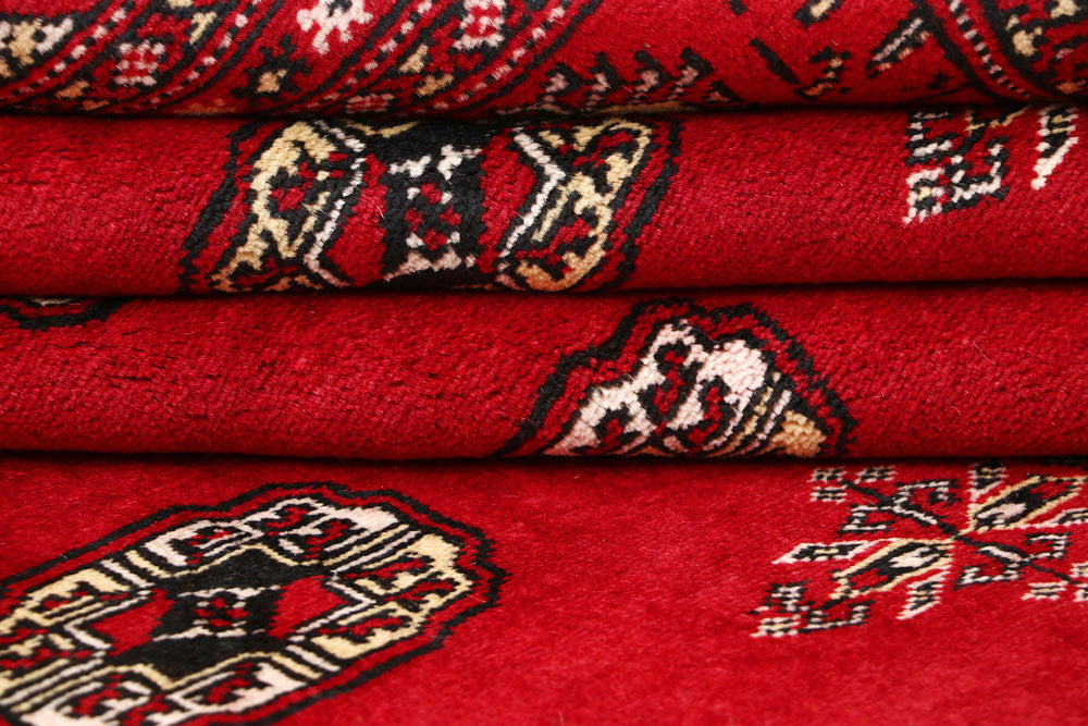 Firebrick Bokhara 6' 8 x 8' 10 - No. 59731 - ALRUG Rug Store