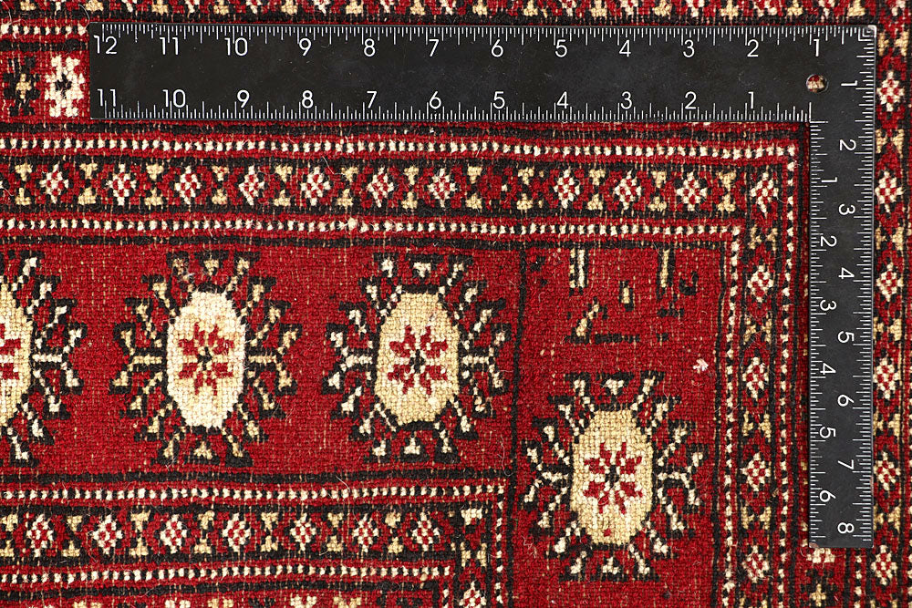 Firebrick Bokhara 6' 8 x 8' 10 - No. 59731 - ALRUG Rug Store