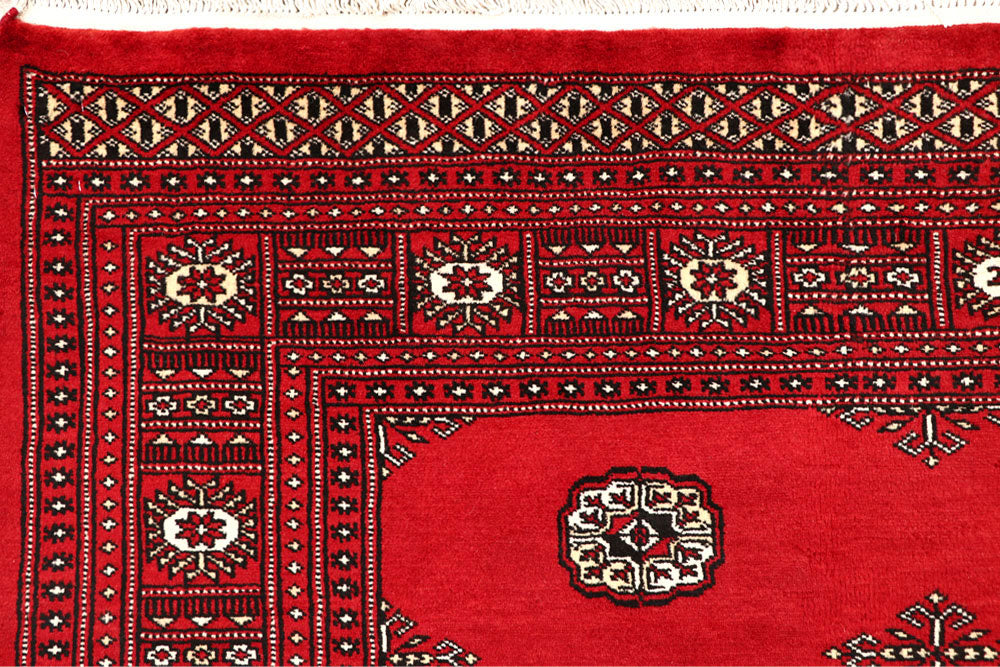 Red Bokhara 6' 7 x 8' 5 - No. 59732 - ALRUG Rug Store