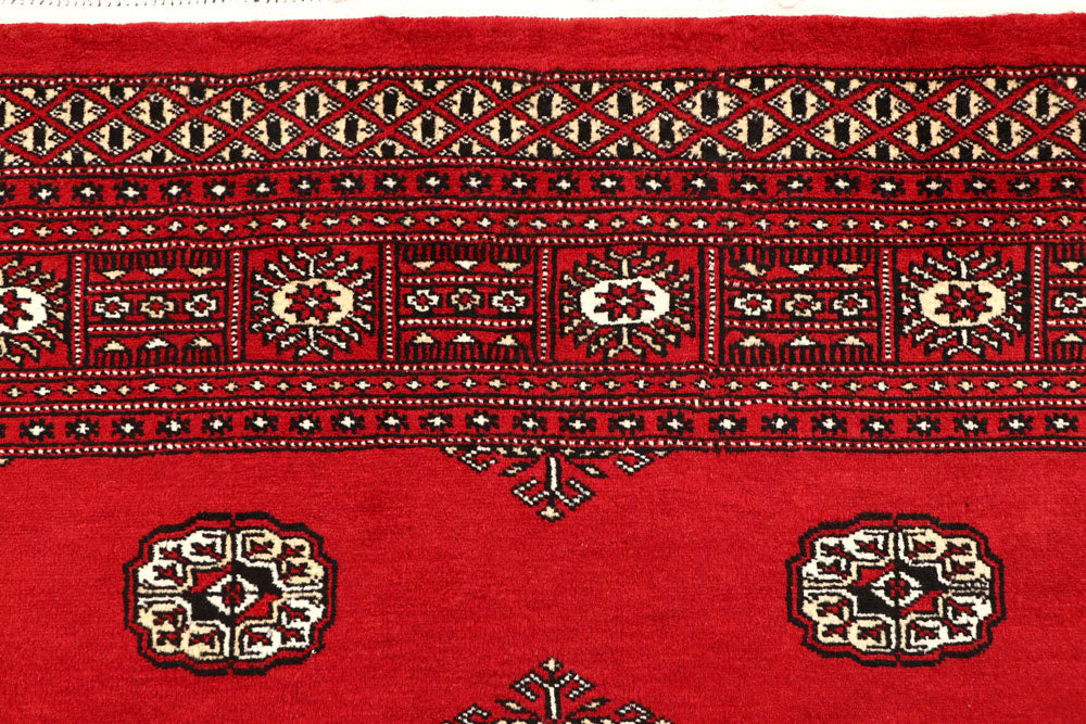 Red Bokhara 6' 7 x 8' 5 - No. 59732 - ALRUG Rug Store