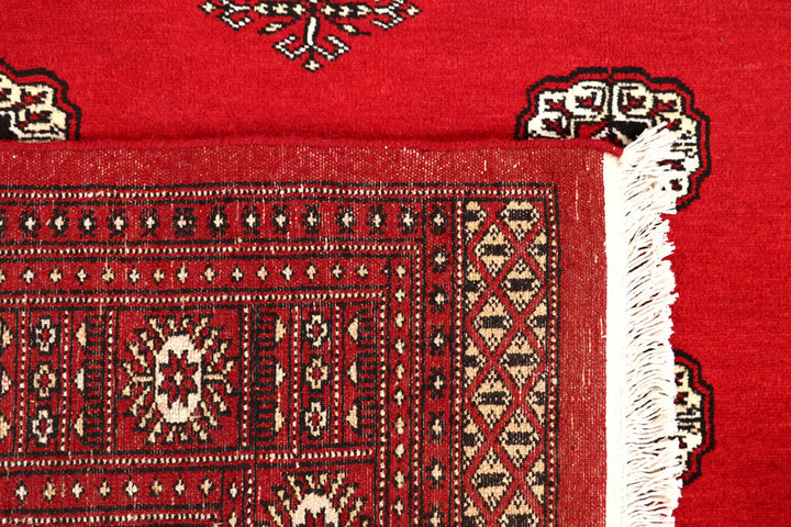 Red Bokhara 6' 7 x 8' 5 - No. 59732 - ALRUG Rug Store