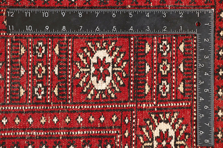 Red Bokhara 6' 7 x 8' 5 - No. 59732 - ALRUG Rug Store