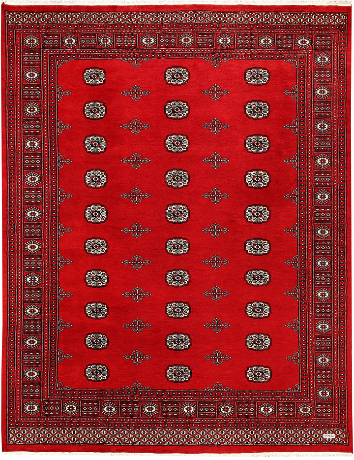 Red Bokhara 6' 7 x 8' 5 - No. 59732 - ALRUG Rug Store