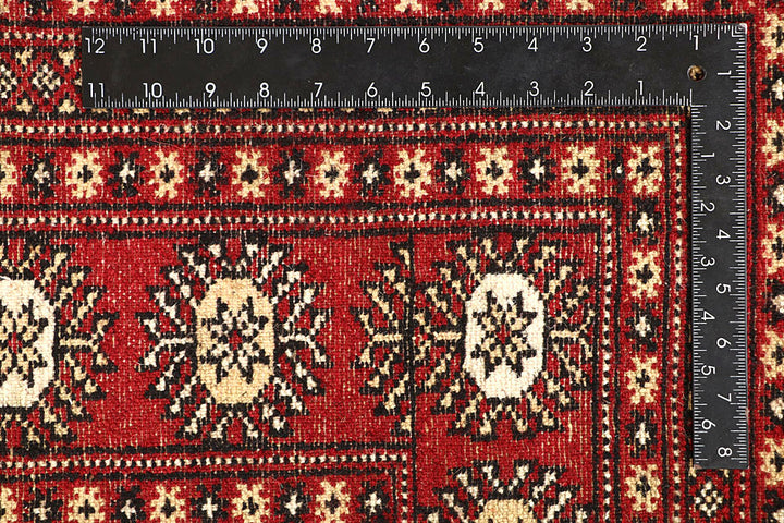 Firebrick Bokhara 6' 5 x 8' 3 - No. 59734 - ALRUG Rug Store