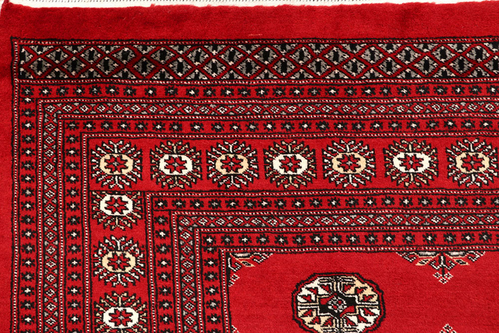 Red Bokhara 6' 7 x 8' 9 - No. 59735 - ALRUG Rug Store